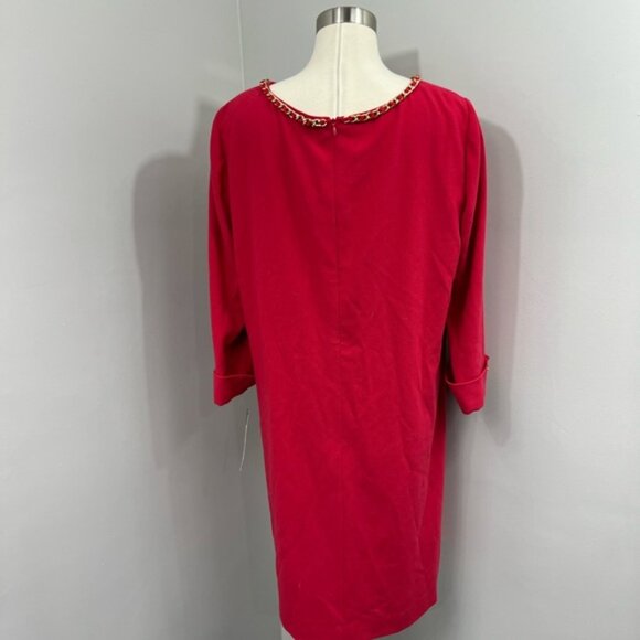 Tahari Red Dress - Picture 7 of 14